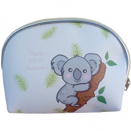 Monedero y espejo en bolsita de koala