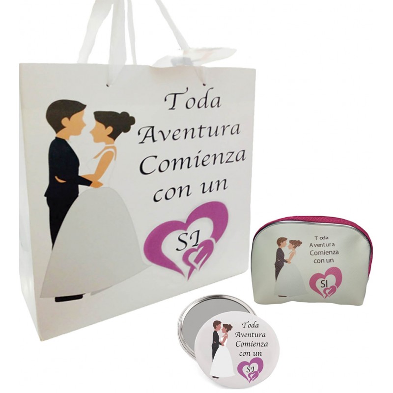 Monedero Y Espejo En Bolsa Para Detalles Invitados Boda Monedero Y Espejo En Bolsa Para Detalles Invitados Boda