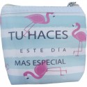 Bolso Y Monedero Diseño Flamenco Con Frases