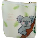 Bolso Con Motivo Koala Y Monedero Con Frase