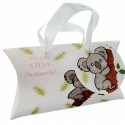 Espejo con frase en caja koala personalizado
