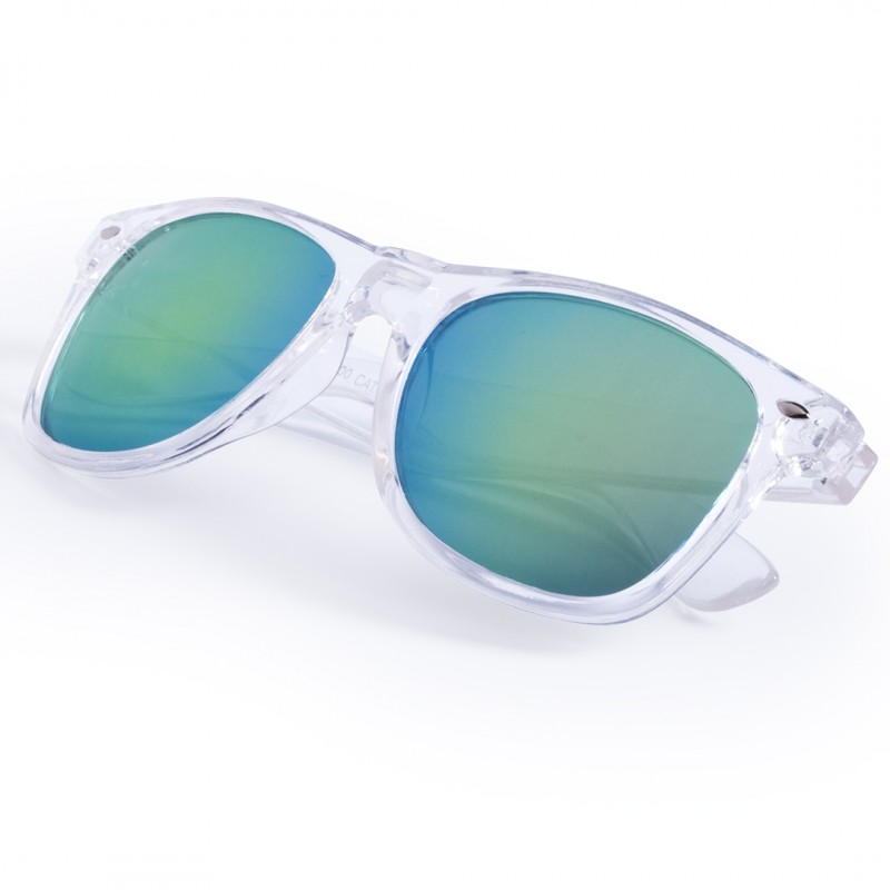 Gafas de Sol espejo montura transparente Gafas de Sol espejo montura transparente