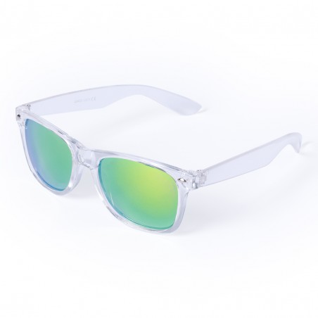 Gafas De Sol Espejo Montura Transparente