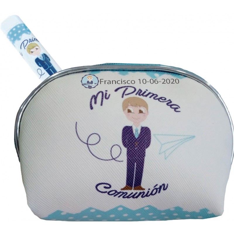 Monedero Comunión De Niño Personalizado Con Bolígrafo Monedero Comunión De Niño Personalizado Con Bolígrafo