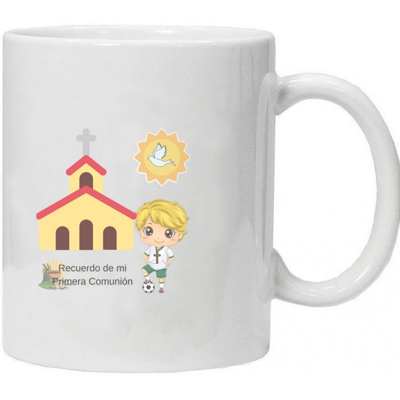 Taza niño comunión