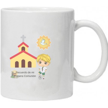 Taza niño comunión
