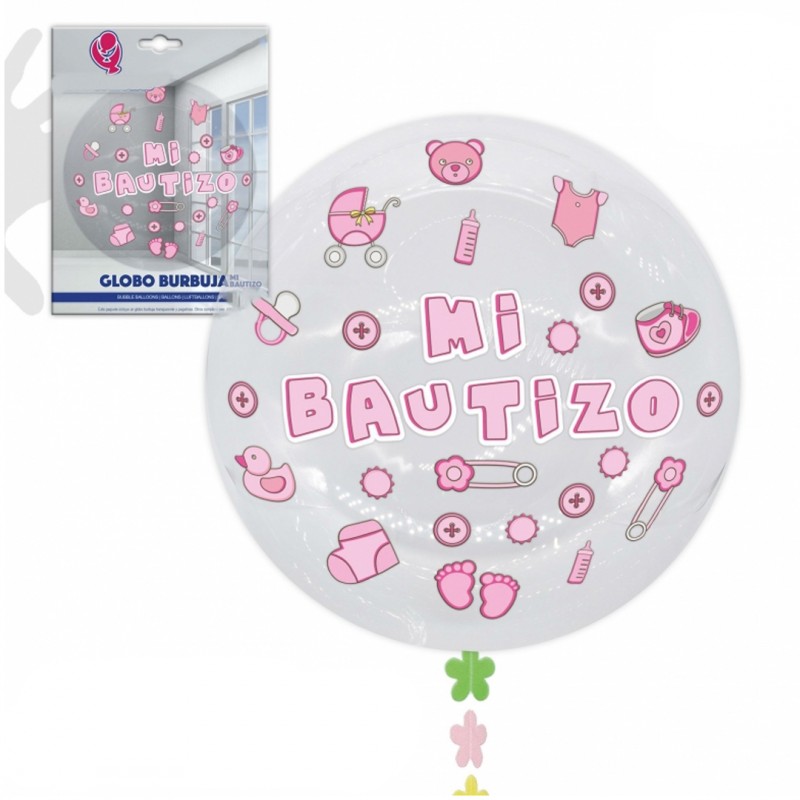 Globo Bautizo Niña Globo Bautizo Niña