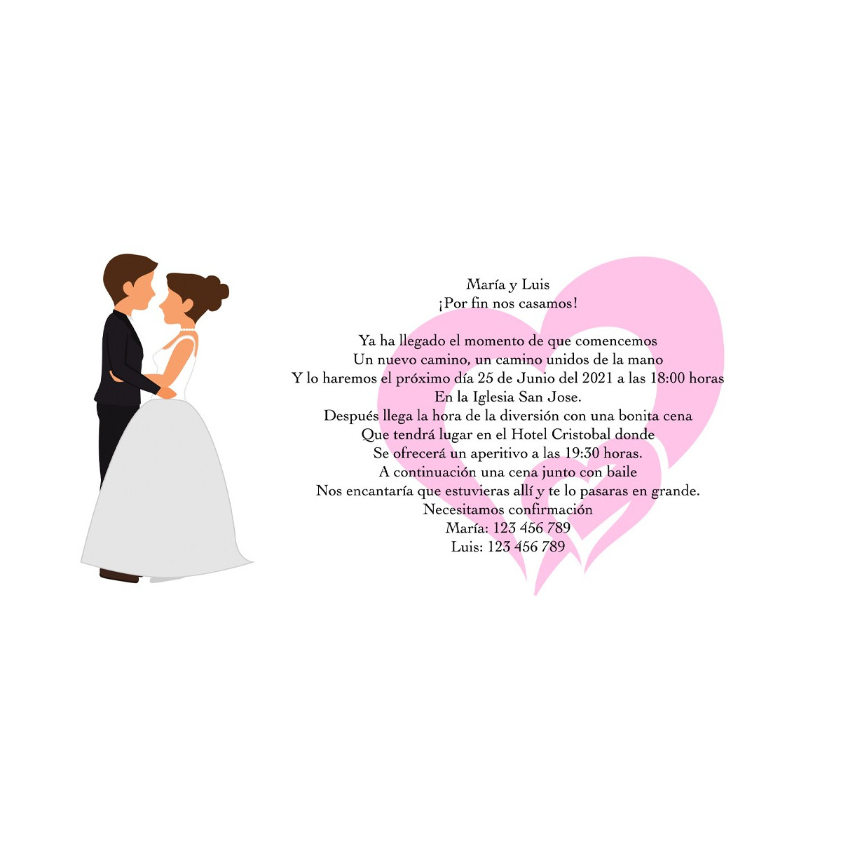Invitaciones para bodas toda aventura