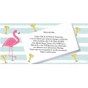 Invitación Flamenco Personalizado Para Comunión