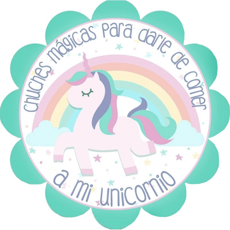 Adhesivo de unicornio