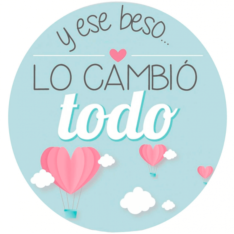 Adhesivo romántico