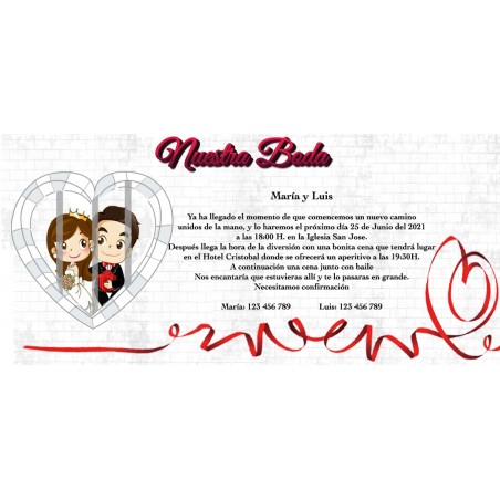 Invitaciones Para Boda Personalizadas Y Baratas