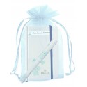 Libreta Bautizo Personalizada Con Bolígrafo A Juego