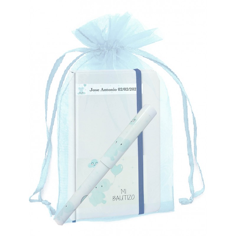 Libreta Bautizo Personalizada Con Bolígrafo A Juego Libreta Bautizo Personalizada Con Bolígrafo A Juego