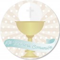 Adhesivo comunión cáliz