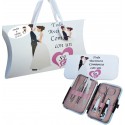 Set De Manicura Boda Personalizado Con Caja Y Frase