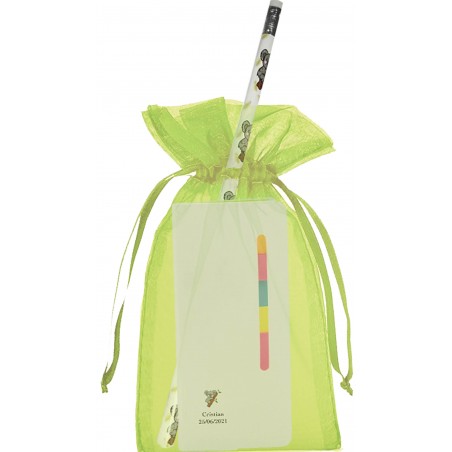 Libreta Post It Y Lápiz De Koala Personalizado Con Bolsa