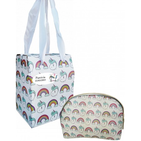 Monedero Unicornio Personalizado Con Caja A Juego