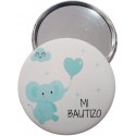 Gel Hidroalcohólico Personalizado Y Espejo Con Frase En Caja