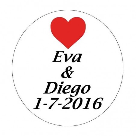 Tapones de vino para boda baratos personalizado