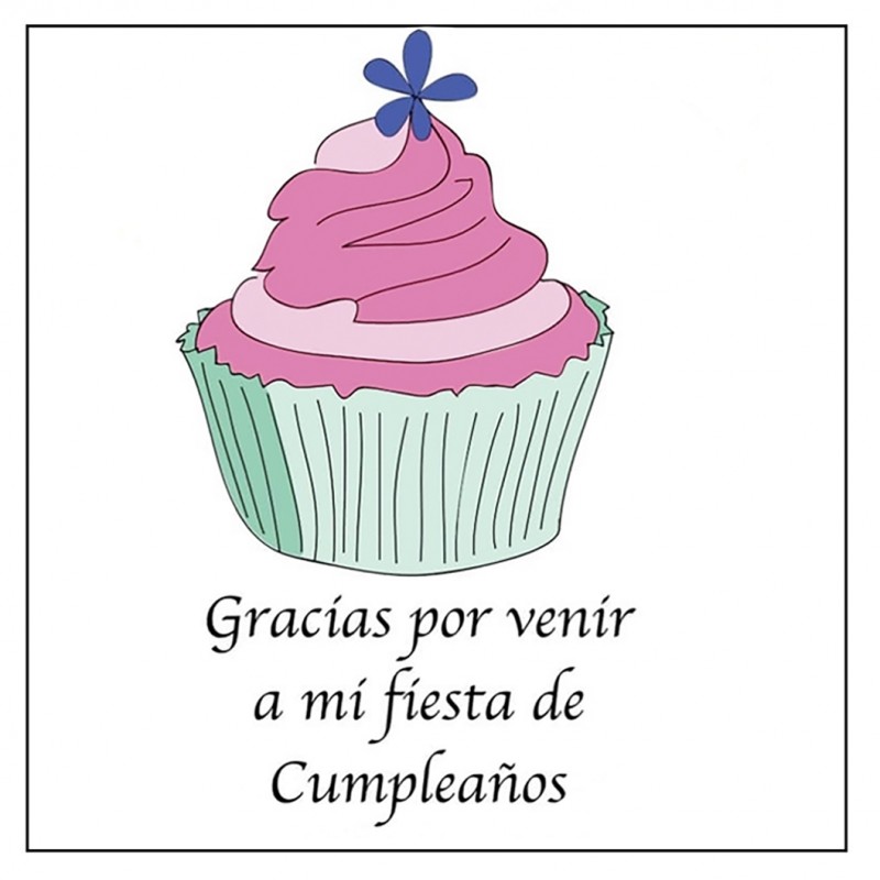 Adhesivo cumpleaños