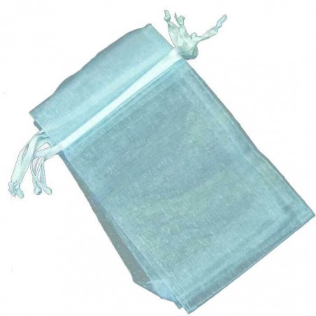 Abridor blanco para comunión en bolsa de organza