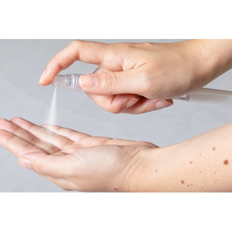 Bolígrafo pulverizador anti coronavirus personalizado para bautizo