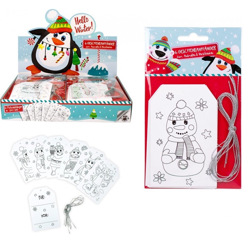 Pack de tarjetas navideñas personalizables para niños