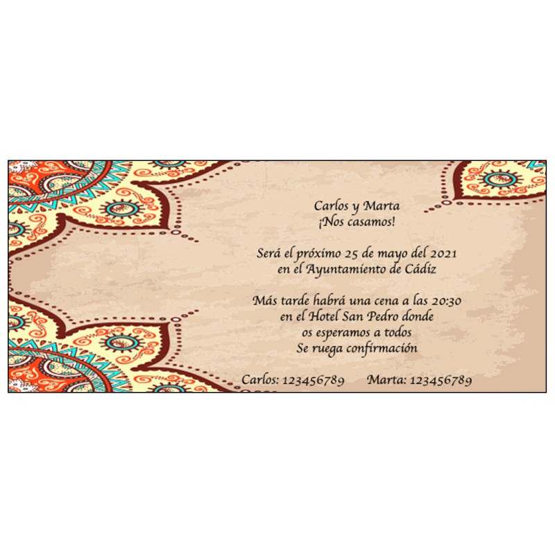 Invitaciones De Boda Retro Invitaciones De Boda Retro