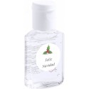 Bote de gel hidroalcohólico para navidad personalizable