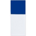 Pack Libreta Imantada Azul Y Adhesivo Navideño