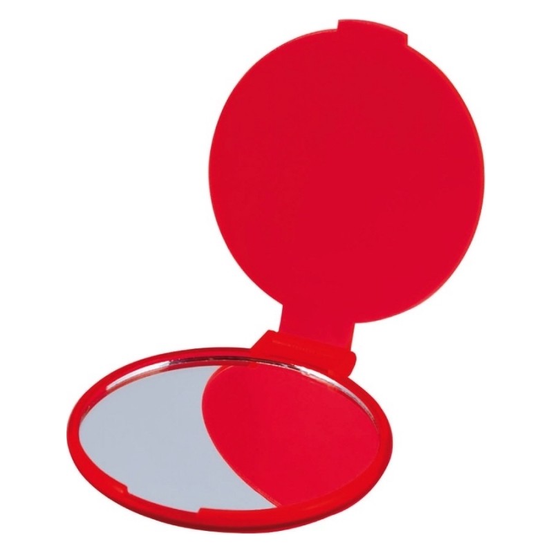 Pack espejo rojo con sobre kraft marrón navideño, detalles de navidad