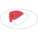 Pastillero rojo con sobre personalizado para navidad