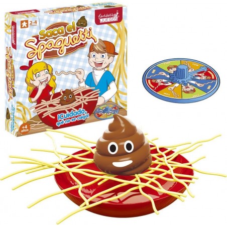 Juego de mesa saca el spaguetti