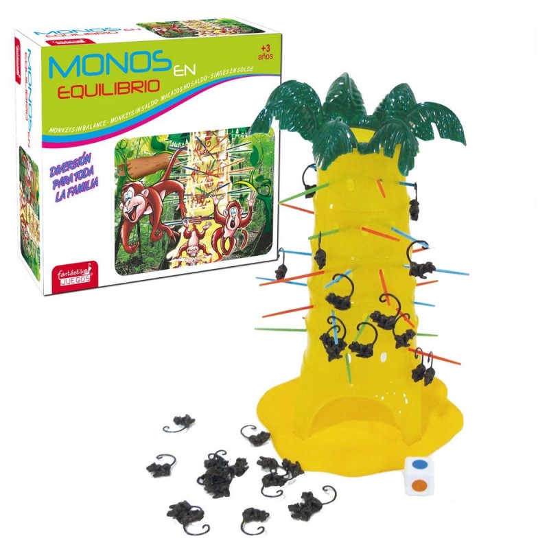 Juego De Habilidad Monos En Equilibrio Juego De Habilidad Monos En Equilibrio