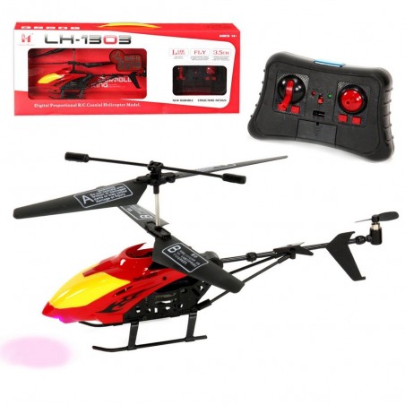 Helicóptero Radiocontrol Con Luz Pequeño
