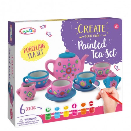 Juego De Café Para Pintar
