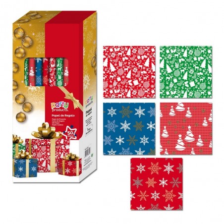 Papel De Regalo Para Navidad En Modelos Surtidos