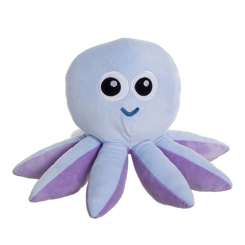 Simpático cojín en forma de pulpo color lila Simpático cojín en forma de pulpo color lila