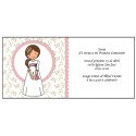 Invitación Niña Primera Comunión