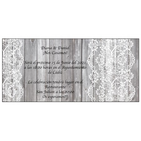 Invitaciones De Boda Elegantes