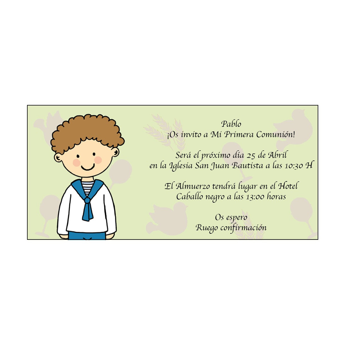 Invitaciones baratas