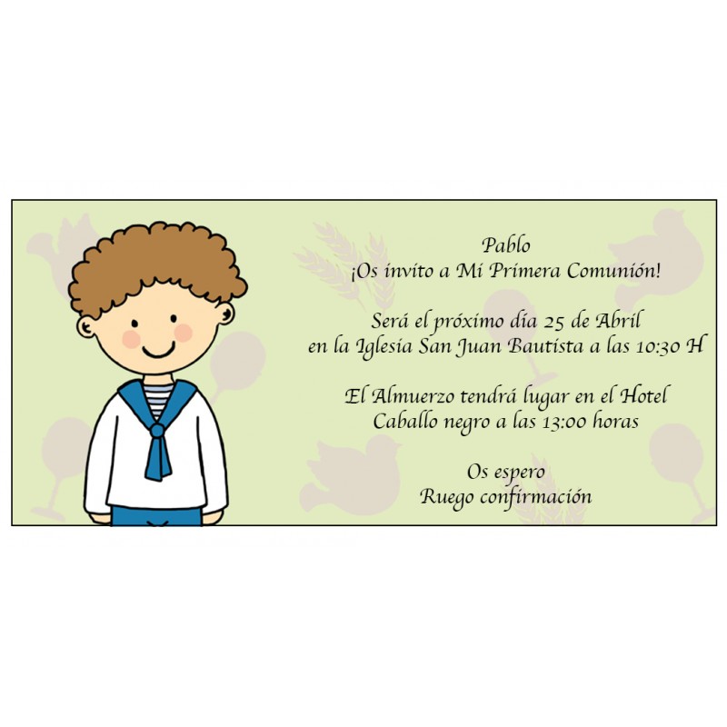 Invitaciones baratas