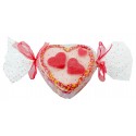 Tarta De Chuches Con Forma De Corazón Pequeña
