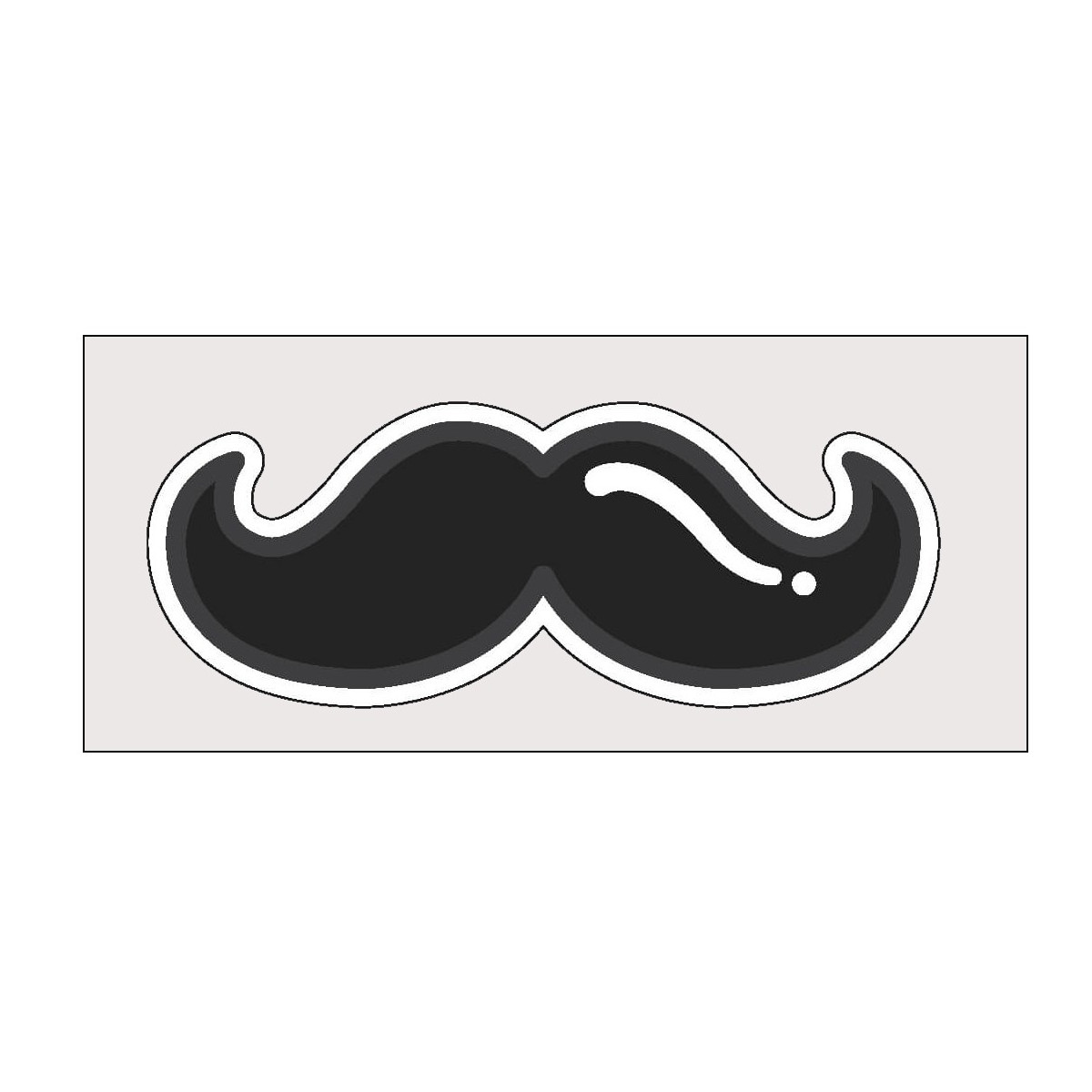 Etiqueta bigote