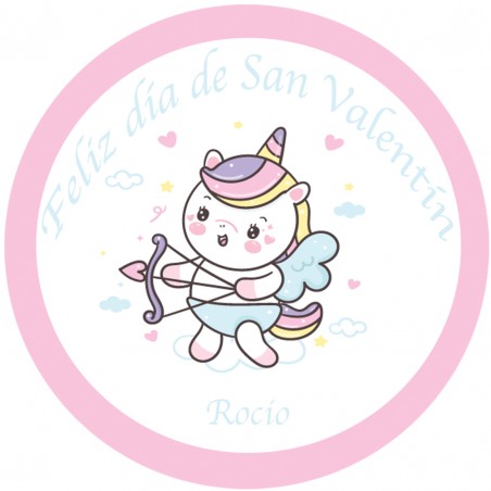 Adhesivo Personalizado San Valentín