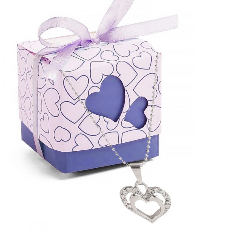Colgante Corazón Para San Valentín En Cajita Colgante Corazón Para San Valentín En Cajita