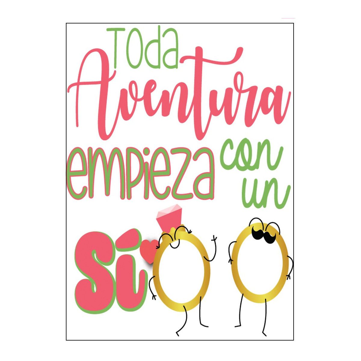 Adhesivos para boda