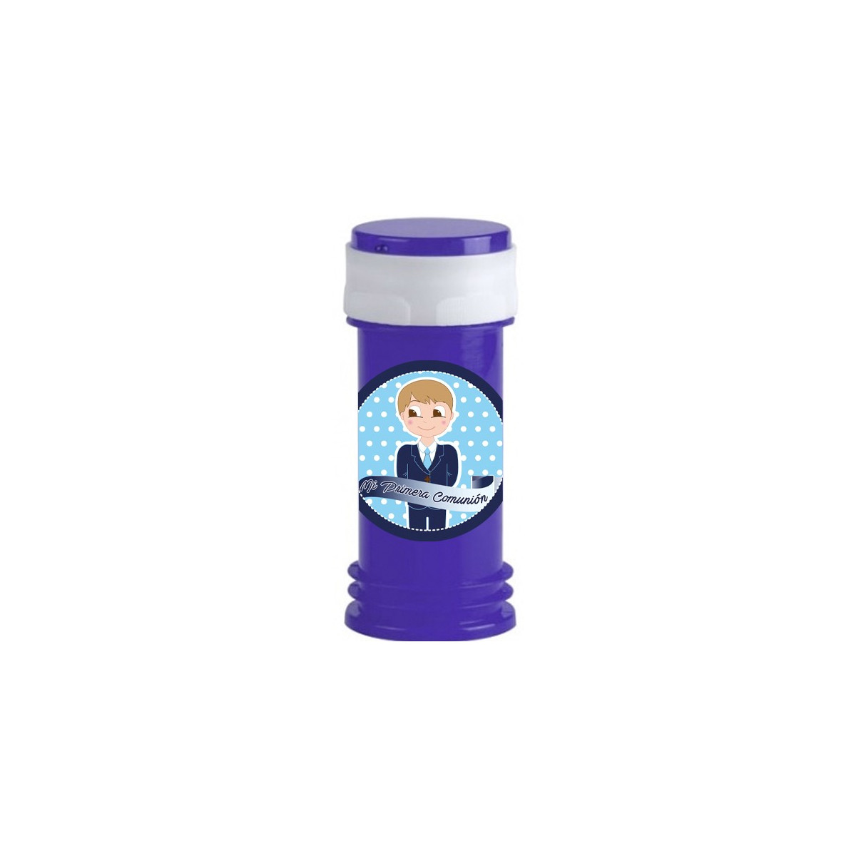 Pompero sin jabón de comunión niño