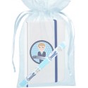 Bolígrafo Comunión Niño, Con Bolsa Y Libreta Con Adhesivo